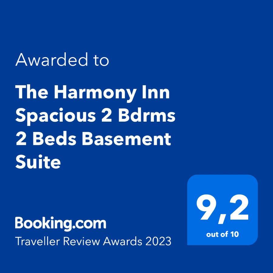 The Harmony Inn Spacious 2 Bdrms 2 Beds Basement Suite Surrey Zewnętrze zdjęcie